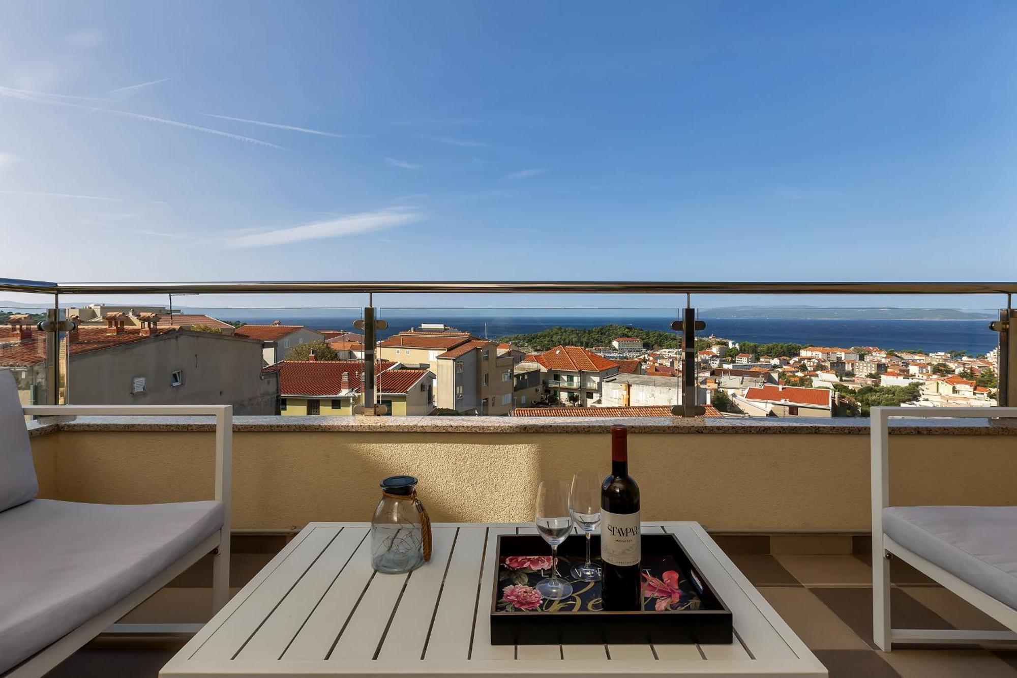 Sea View Apartments Dammi With Free Parking Makarska Exterior photo