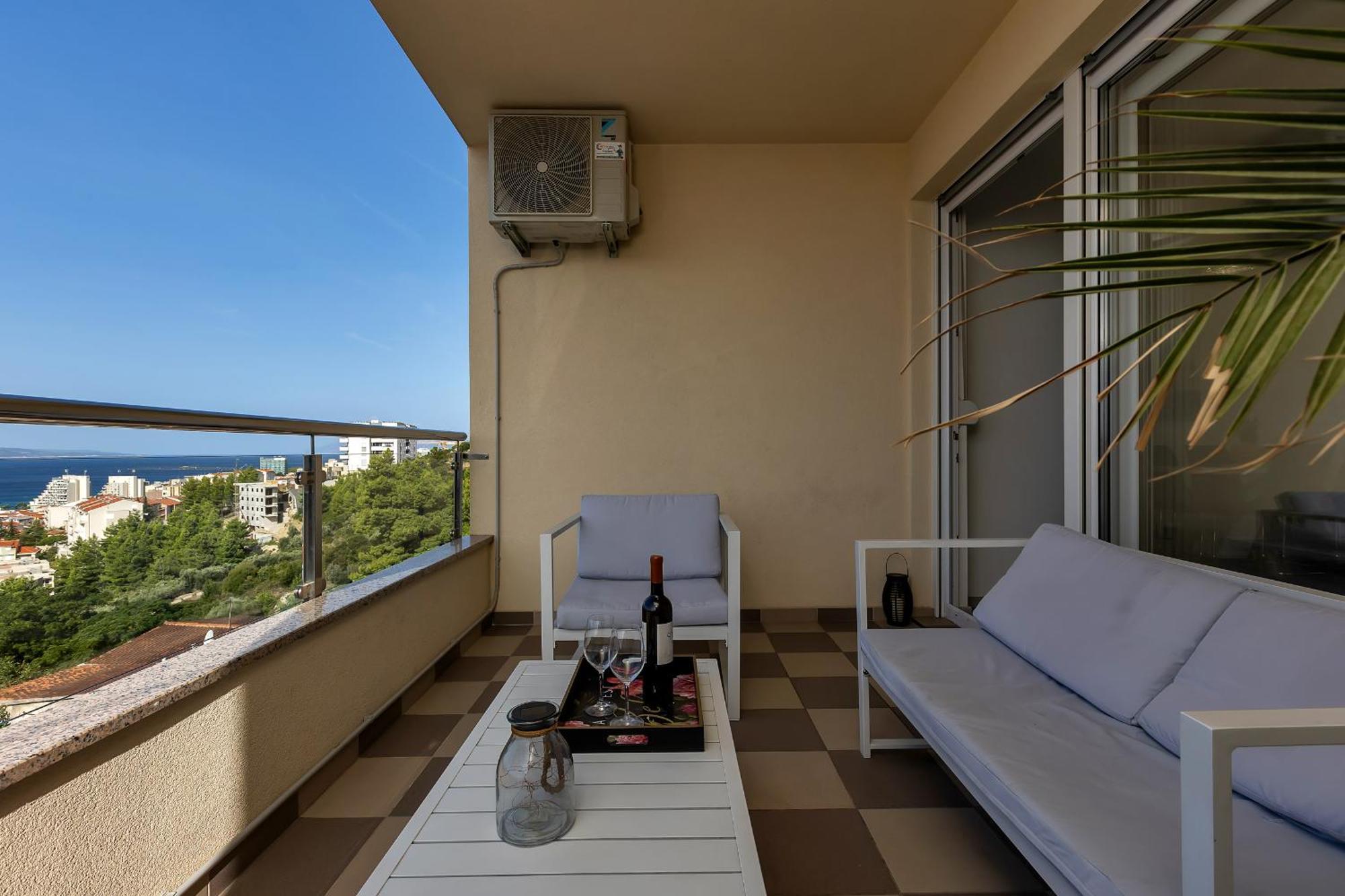 Sea View Apartments Dammi With Free Parking Makarska Exterior photo