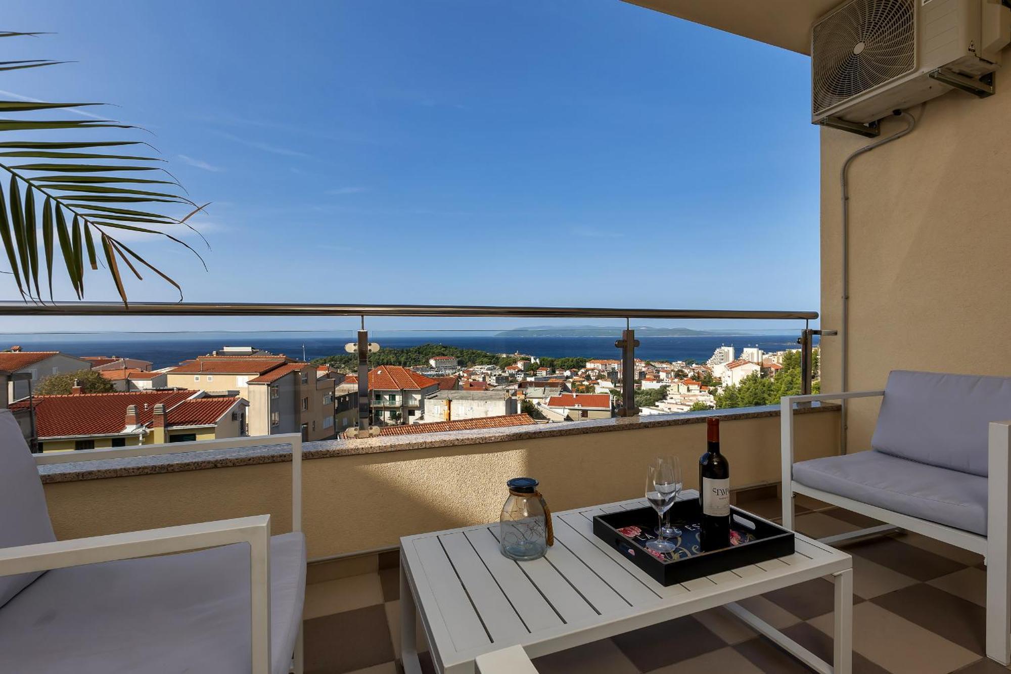 Sea View Apartments Dammi With Free Parking Makarska Exterior photo