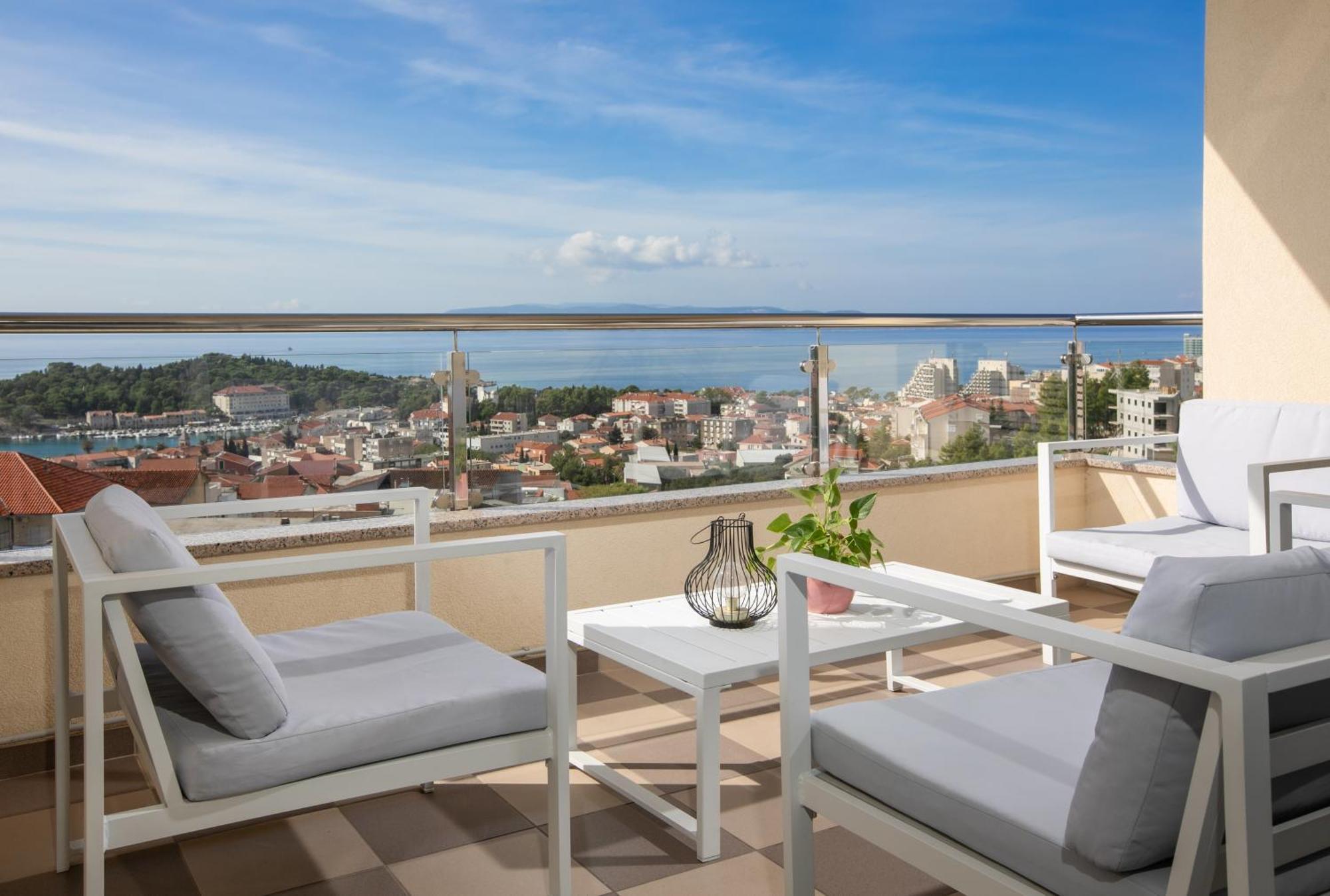 Sea View Apartments Dammi With Free Parking Makarska Exterior photo